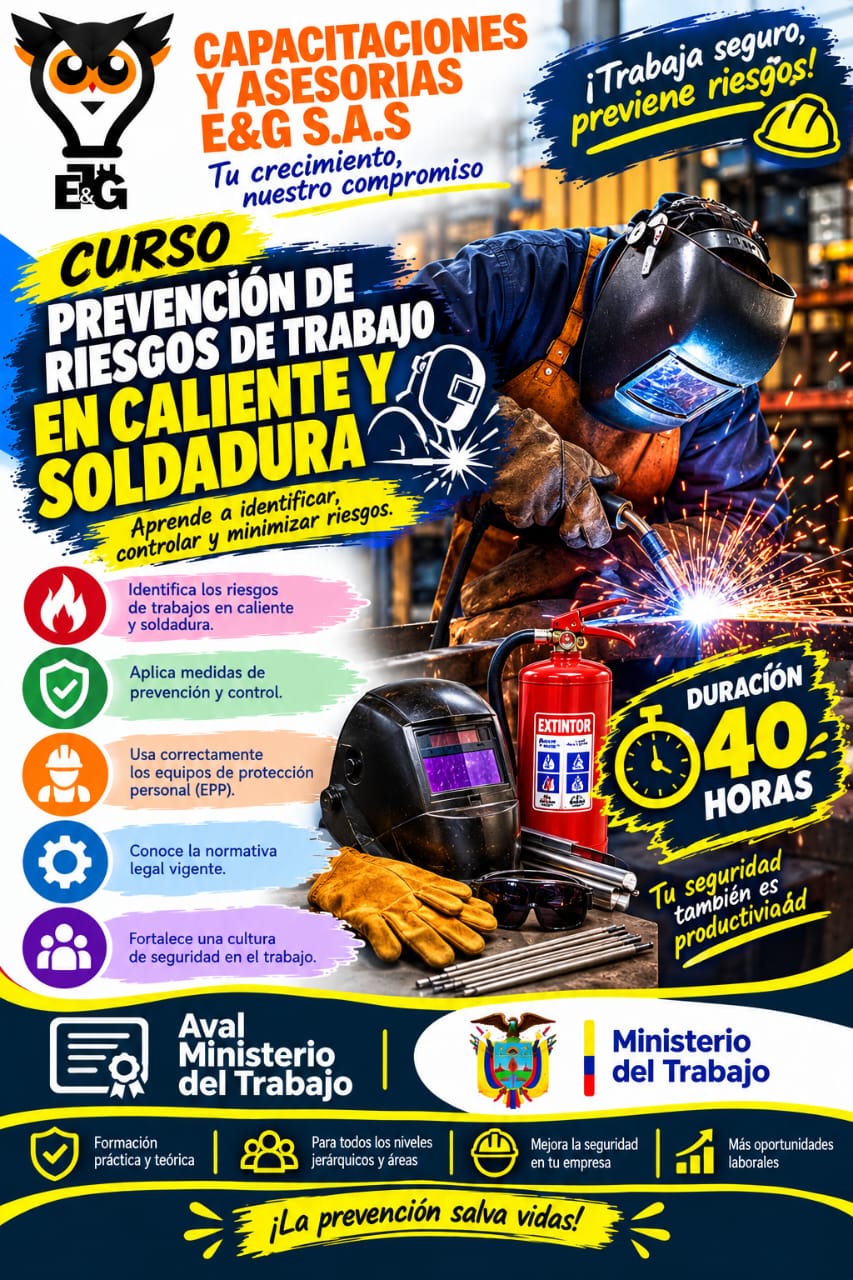 Protegido: PREVENCIÓN DE RIESGOS DE TRABAJOS EN CALIENTE Y SOLDADURA